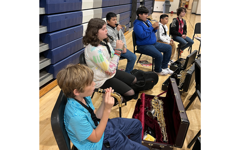 Habersham music students enjoy Beginning Band Boot camp The Northeast